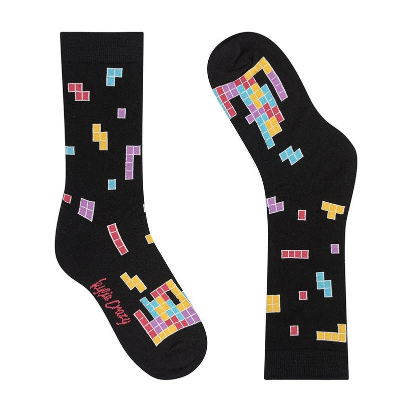 Calcetines de algodón para niños TETRIS