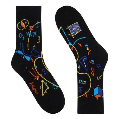 Calcetines originales de algodón MATEMÁTICAS