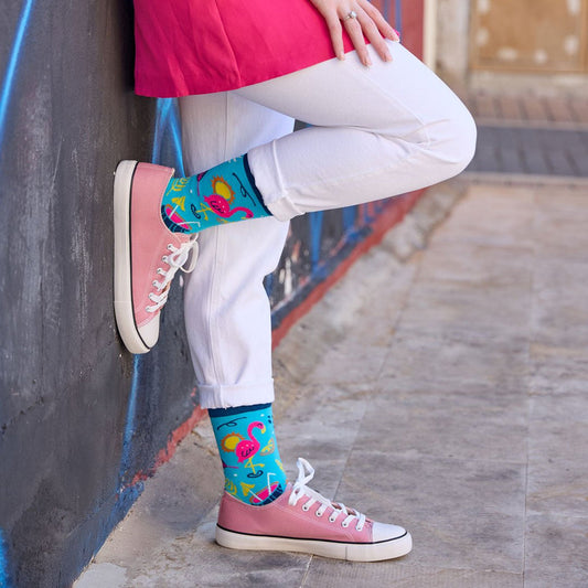 CALCETINES DE DISEÑOS EXCLUSIVOS.
