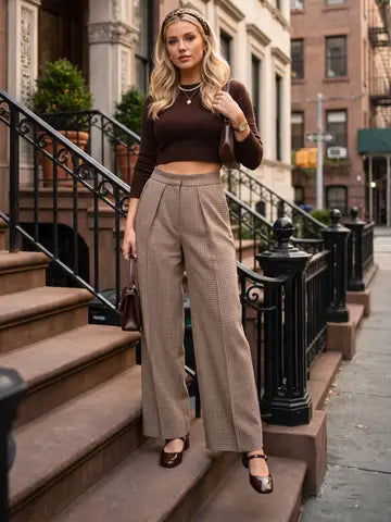 PANTALÓN DE CUADROS