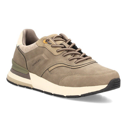 Zapatillas de Hombre de estilo casual con silueta clásica.  Color Taupe