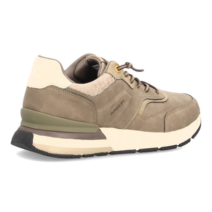 Zapatillas de Hombre de estilo casual con silueta clásica.  Color Taupe