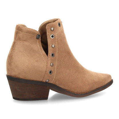 Botines de mujer de inspiración cowboy.