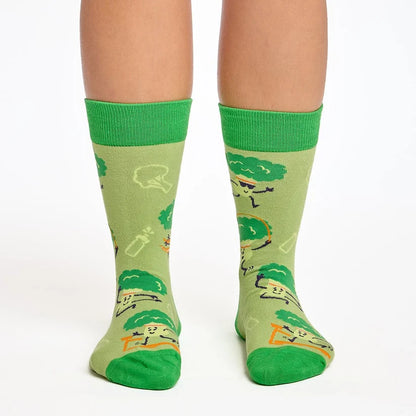 Pack de regalo 4 pares calcetines divertidos + caja y print incluido