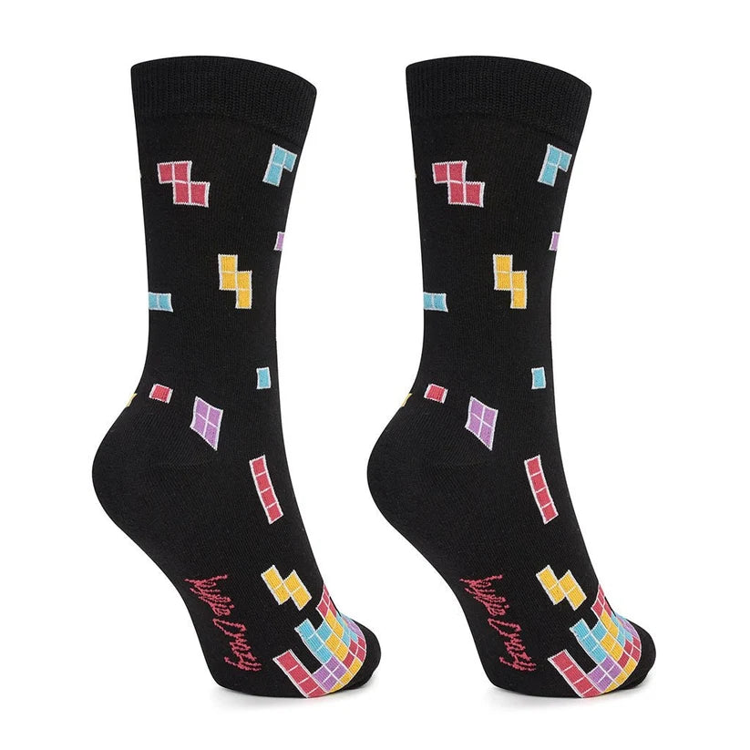 Calcetines de algodón para niños TETRIS
