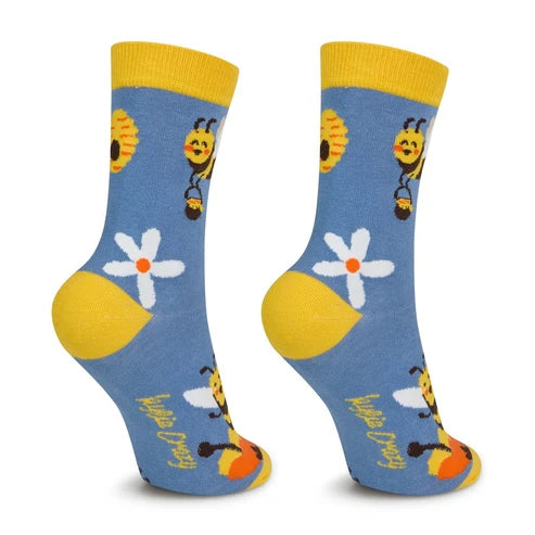 Calcetines divertidos para niños ABEJITA