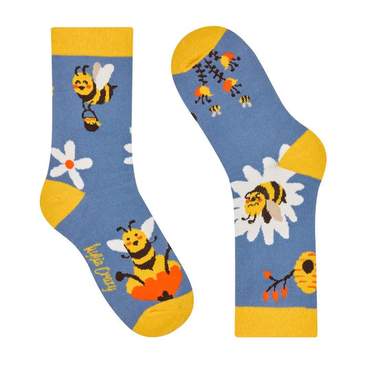 Calcetines divertidos para niños ABEJITA
