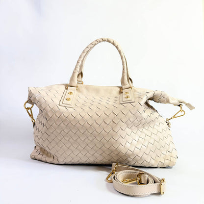BOLSO TRENZADO MILANO EN PIEL SAUVAGE