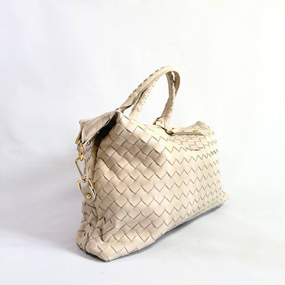 BOLSO TRENZADO MILANO EN PIEL SAUVAGE