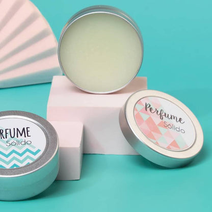 Perfume sólido casero, unisex, aroma fresco y marino, inspirado en un famoso perfume unisex