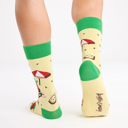 Divertidos calcetines de algodón "sin costuras" WATERMELON
