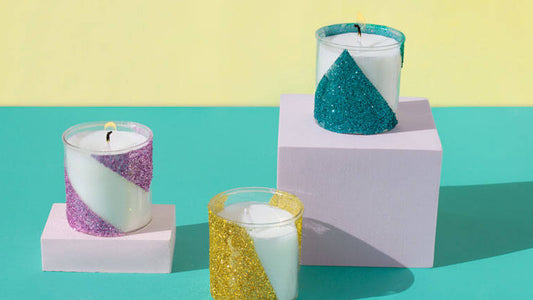 Velas perfumadas sólo por encargo, contienen aceites esenciales para que desprendan aromas.